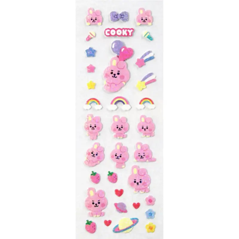 Monopoly X BT21 - Baby Hologram Sticker - BT21 - Stickers - Harumio