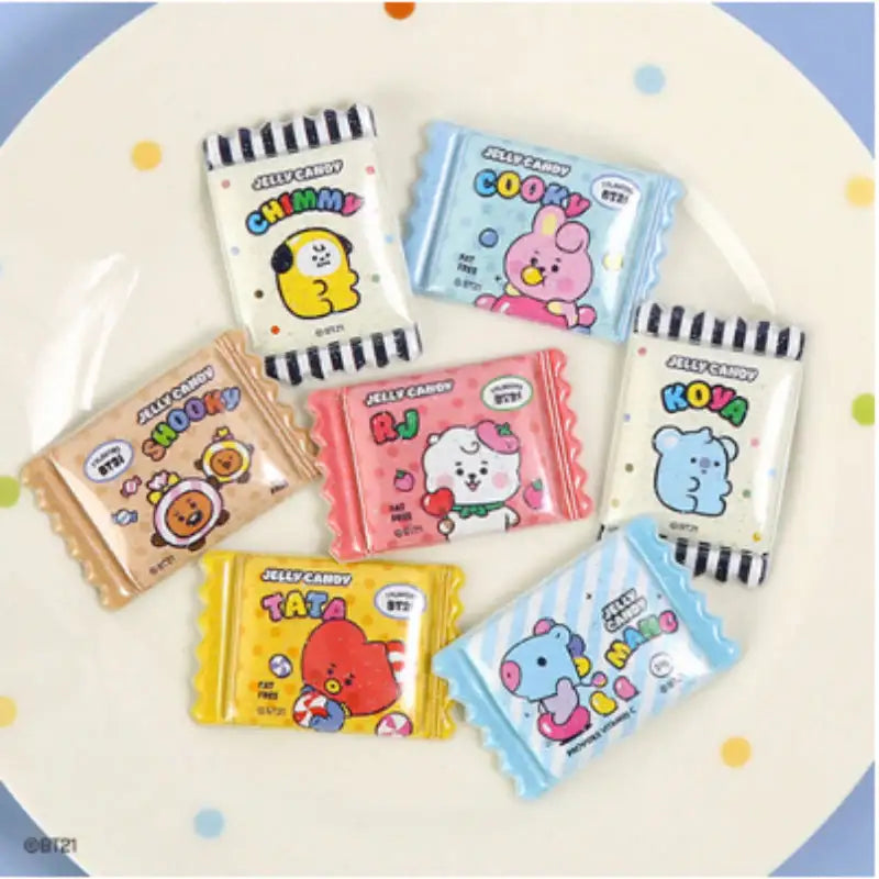 Monopoly X BT21 - Magnet - Jelly Candy - BT21 - Magnet - Harumio