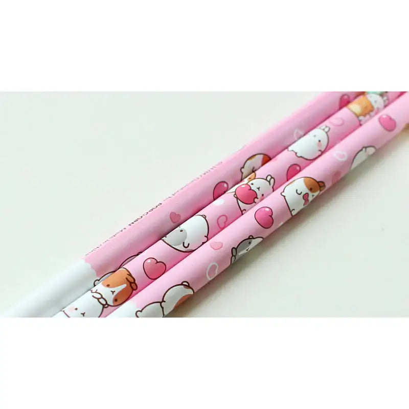 Molang - Mini Figure Pencil Set - Molang - Pencils - Harumio