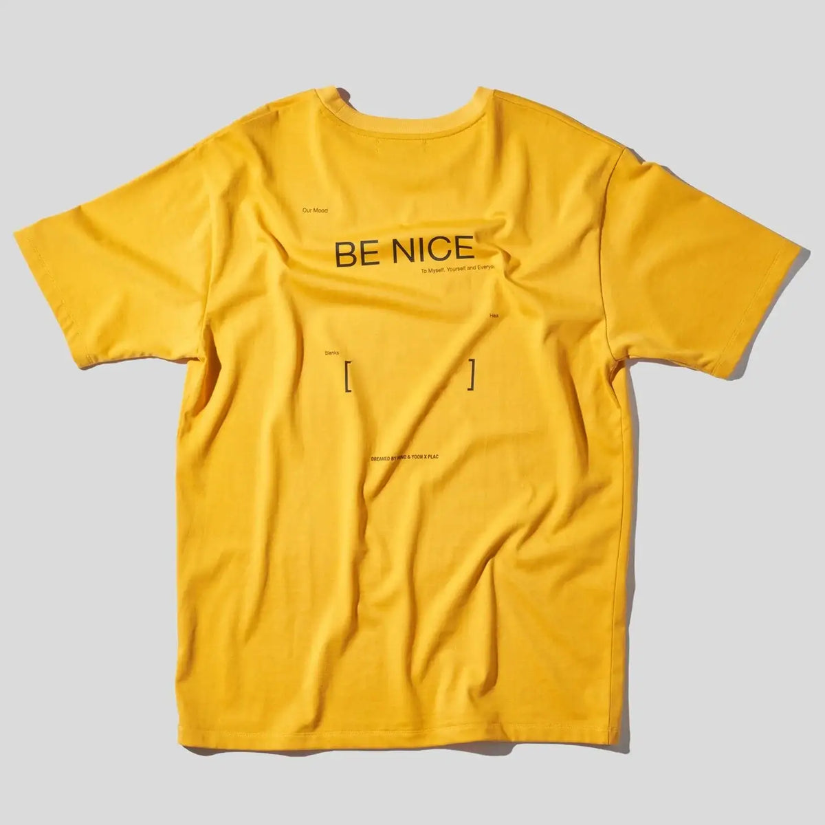 PLAC x MINO YOON - Be Nice Graphic T-Shirts - PLAC x MINO YOON - Clothing - Harumio