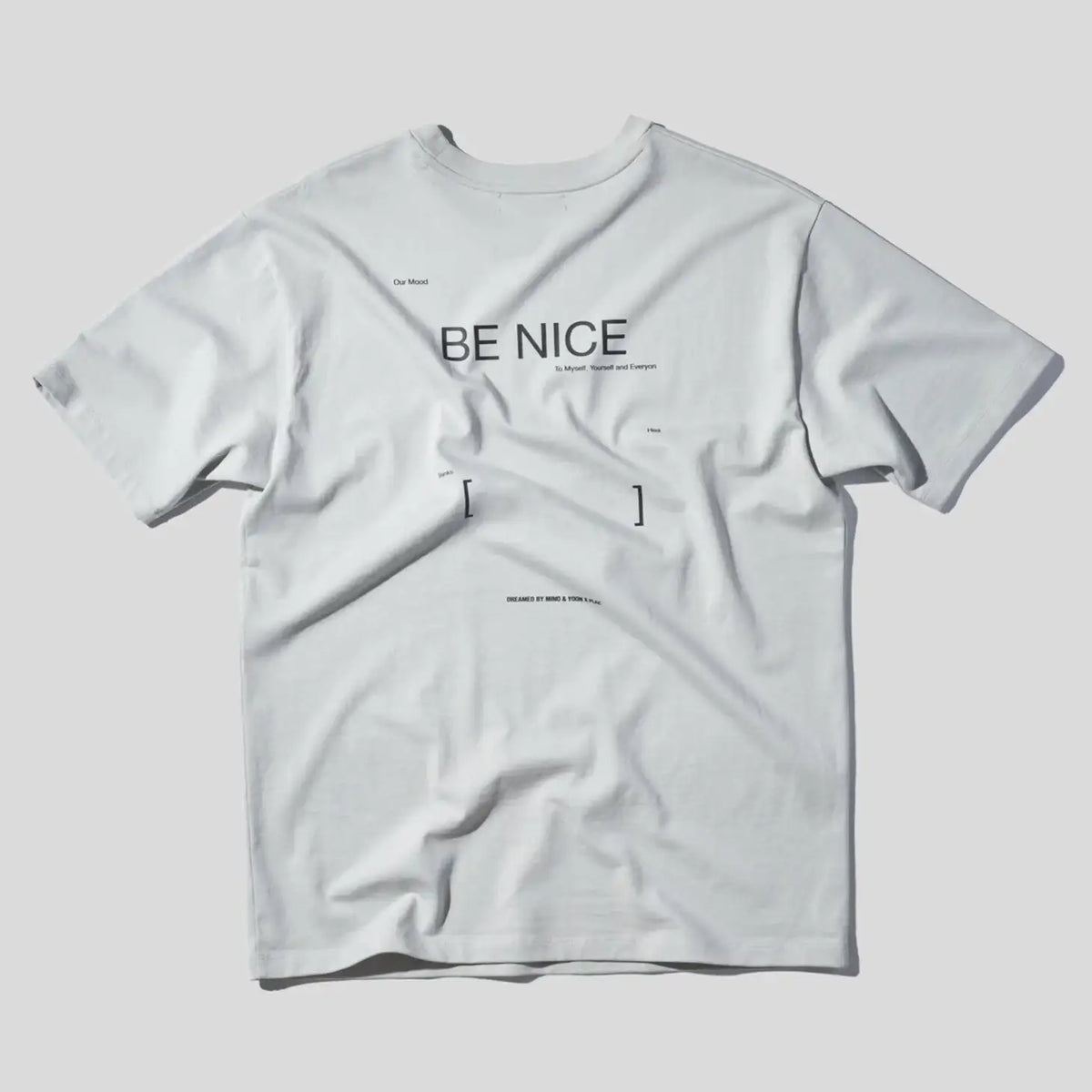 PLAC x MINO YOON - Be Nice Graphic T-Shirts - PLAC x MINO YOON - Clothing - Harumio