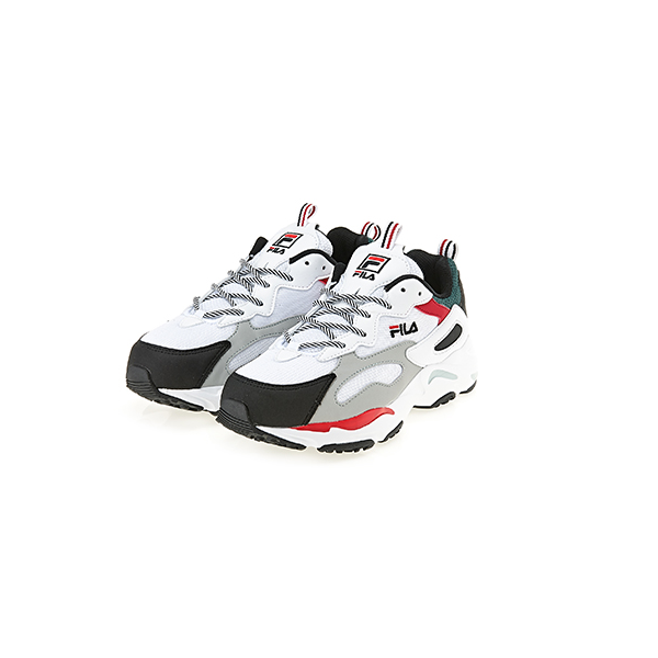 FILA Ray Tracer White Red Harumio