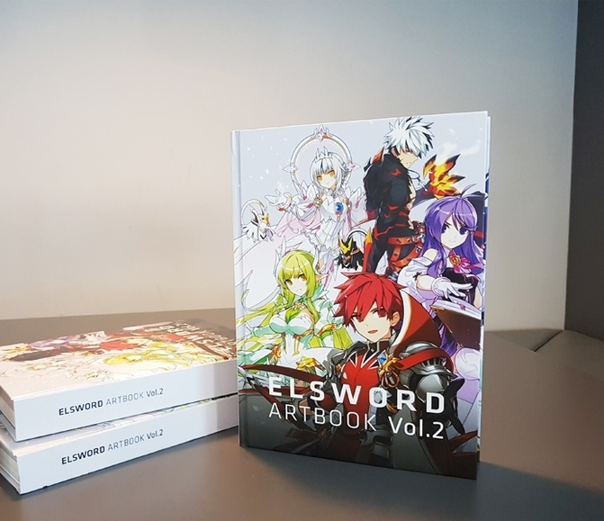 Official Elsword Art Books