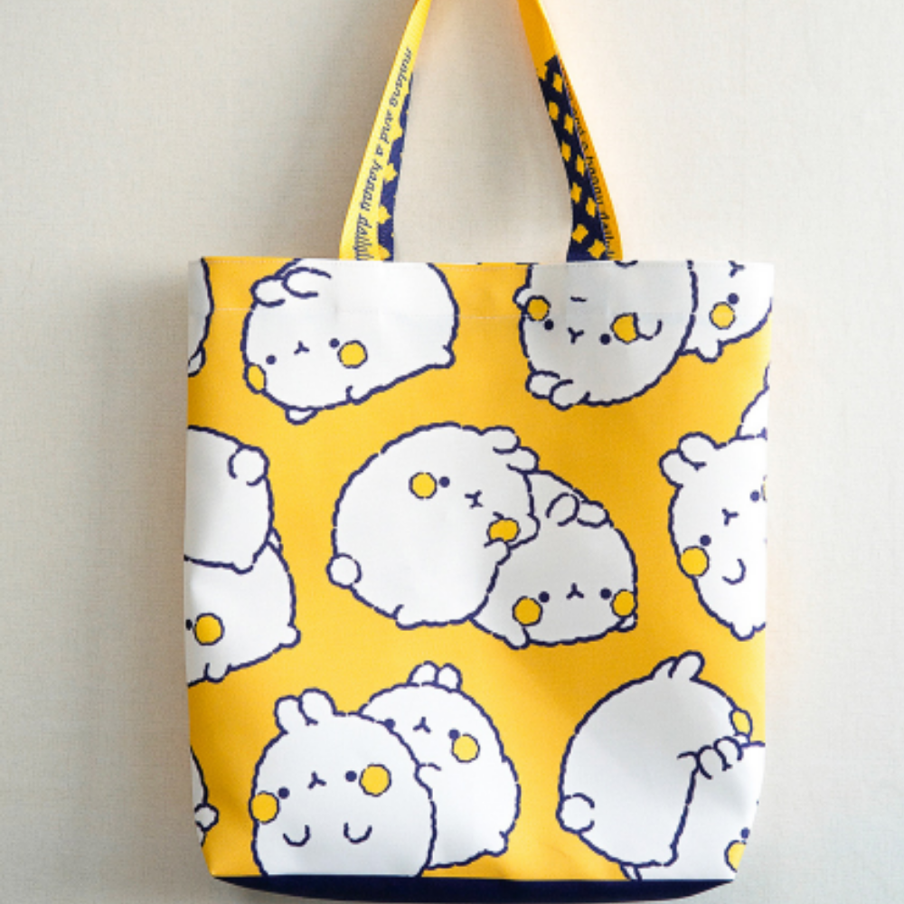 Molang - Oyster Yellow Ecobag