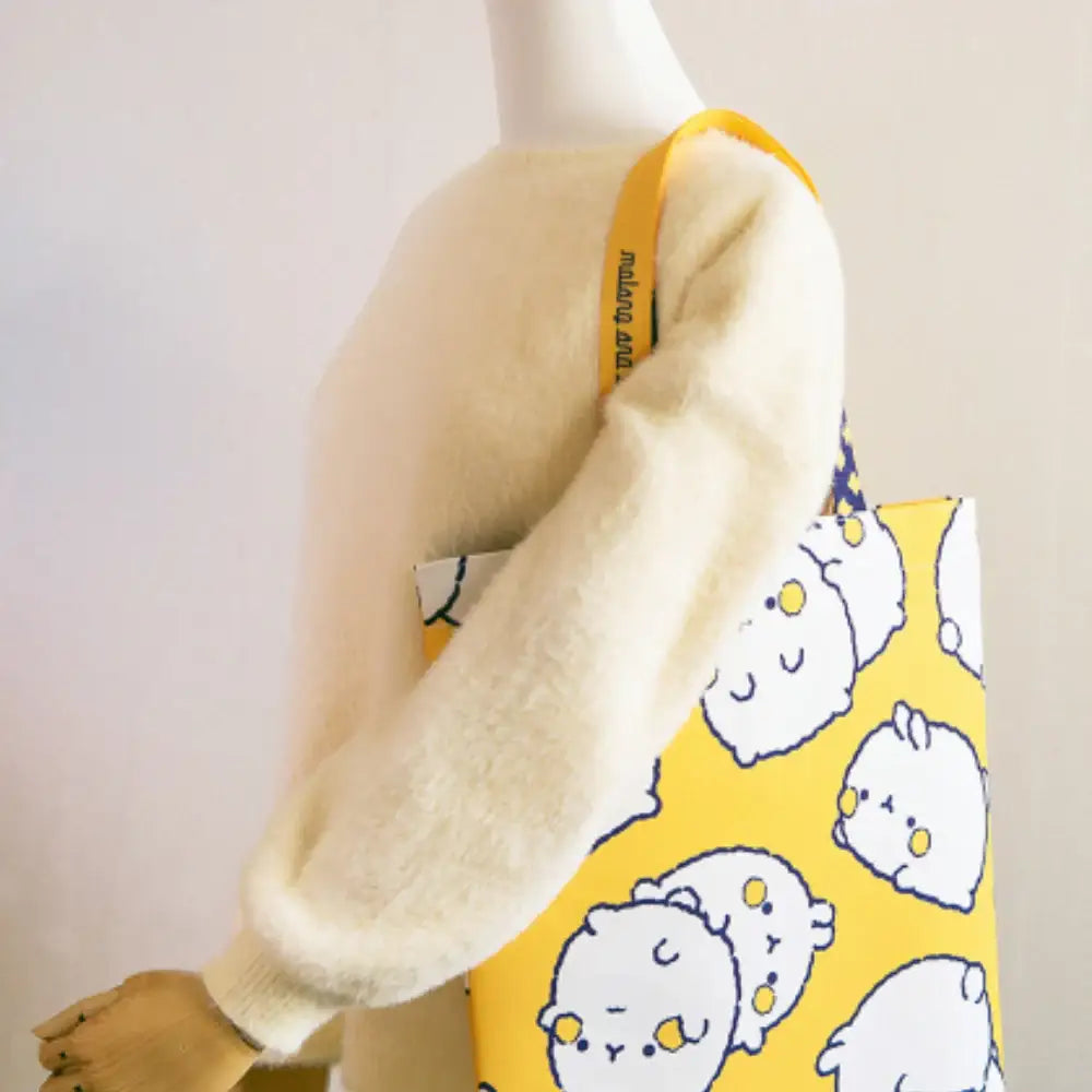 Molang - Oyster Yellow Ecobag - Molang - Bag - Harumio