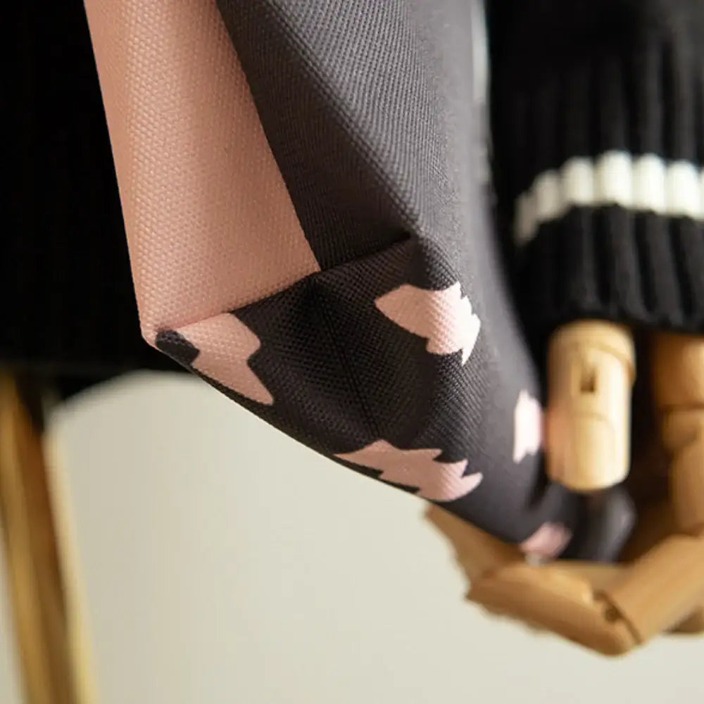 Molang - Black & Pink Eco Bag - Molang - Bag - Harumio