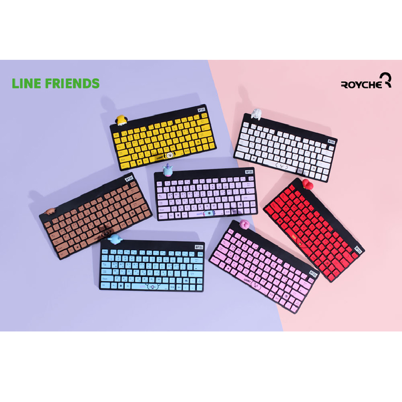 BT21 x Royche - Wireless Keyboard - RJ