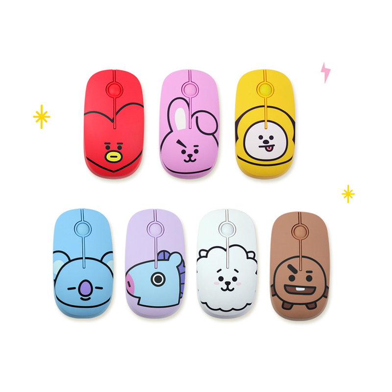 BT21 x Royche - Wireless Silent Mouse - Cooky