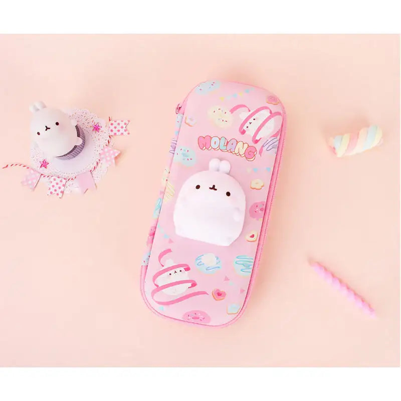 Molang - Sweet Squishy EVA Pouch - Molang - Pouch - Harumio
