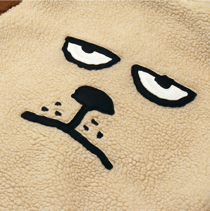 NouNou - Dog Face Boa Jacket