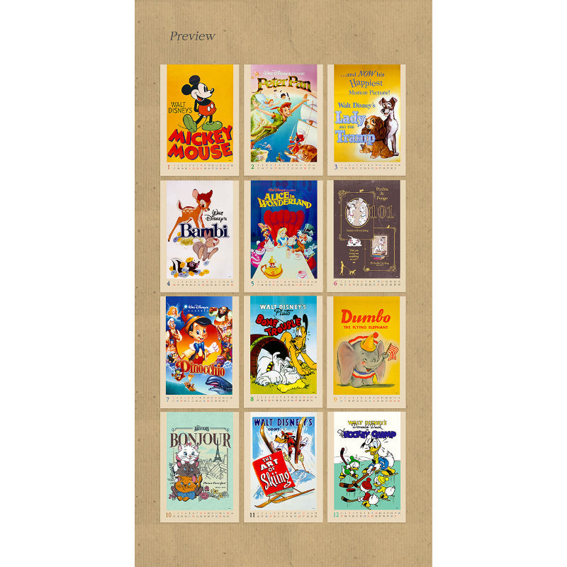 ARTNUOVEAU - 2023 Characters Wall Calendars Collection - ARTNUOVEAU - Calendar - Harumio