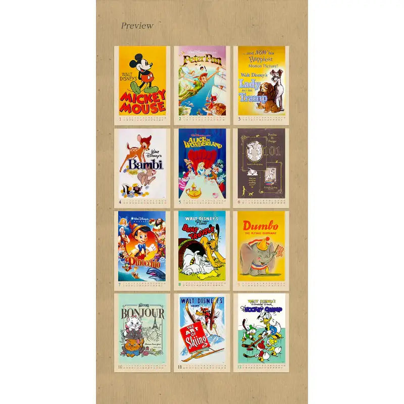 ARTNUOVEAU - 2023 Characters Wall Calendars Collection - ARTNUOVEAU - Calendar - Harumio