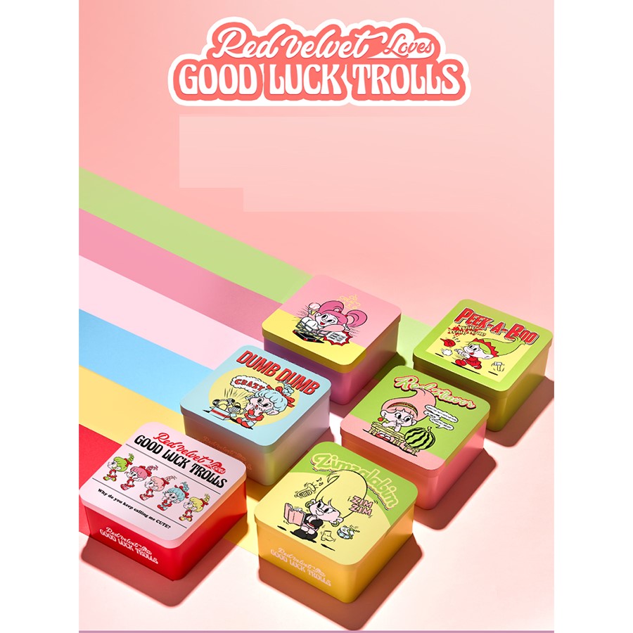 Korea Eundan Vitamin C 1000 x Red Velvet Loves Good Luck Trolls - Vitamin C Box