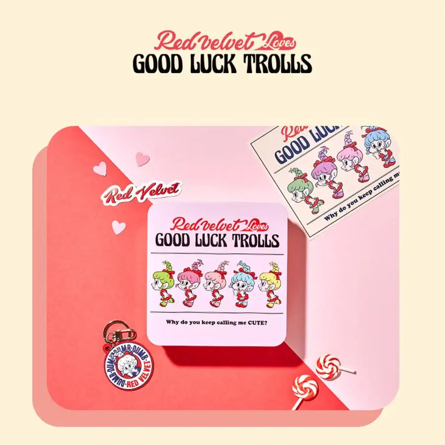Korea Eundan Vitamin C 1000 x Red Velvet Loves Good Luck Trolls - Vitamin C Box - Korea Eundan Vitamin C 1000 x Red Velvet Loves Good Luck Trolls - Food - Harumio