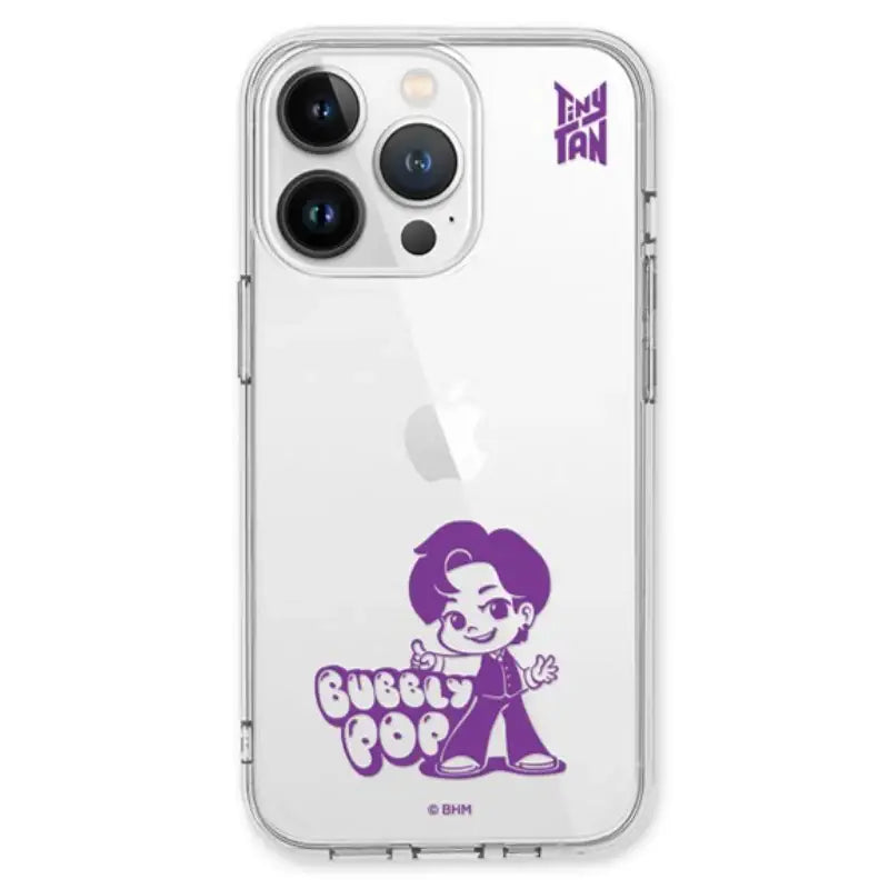 BTS - TinyTAN TinyMART Transparent Jelly Phone Case - V - BTS - Accessories - Harumio