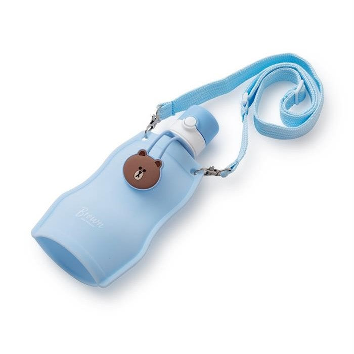 LINE FRIENDS - Official Merch - 280ml Silicone Water Pouch