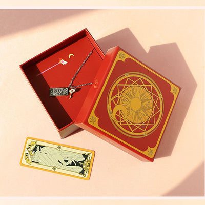 OST x Cardcaptor Sakura - Card Key Steel Necklace