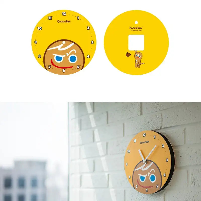Cookie Run - Quiet Wall Clock - Cookie Run - Accessories - Harumio