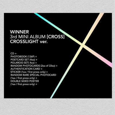 WINNER - Mini Album Vol. 3 - CROSS