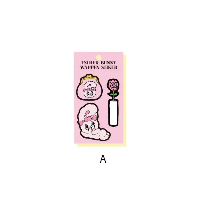 Esther Bunny - Wappen Sticker - Esther Bunny - Accessories - Harumio