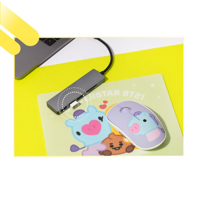 BT21 x Royche - Baby Wireless Silent Mouse