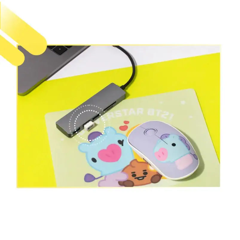 BT21 x Royche - Baby Wireless Silent Mouse - BT21 x Royche - Accessories - Harumio