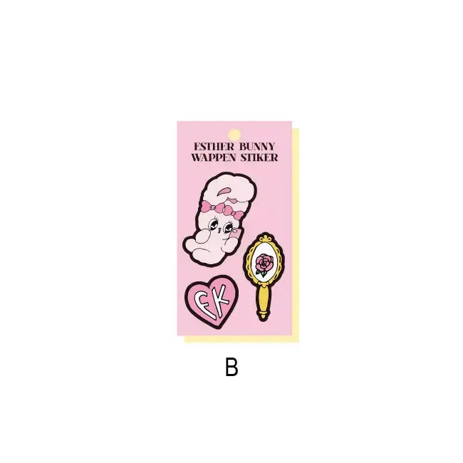 Esther Bunny - Wappen Sticker - Esther Bunny - Accessories - Harumio
