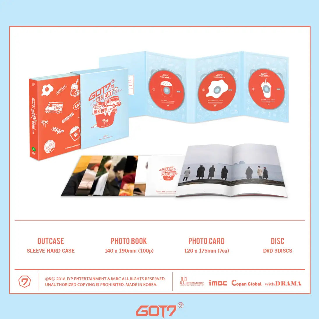 GOT7 - Work and Eat Holiday in Jeju DVD - GOT7 - Album - Harumio