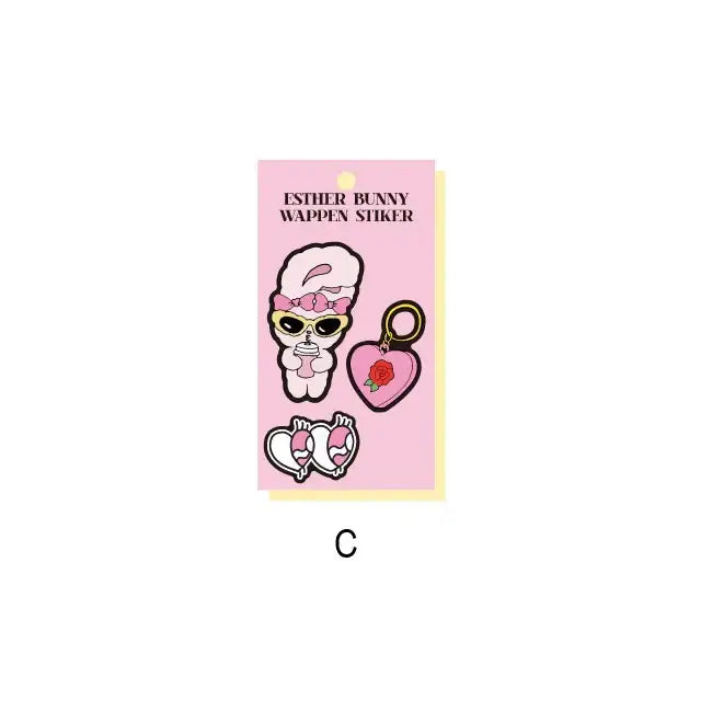 Esther Bunny - Wappen Sticker - Esther Bunny - Accessories - Harumio