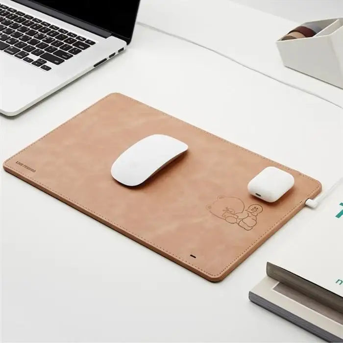 Line Friends - Wireless Charging Mouse Pad - Line Friends - Accessories - Harumio