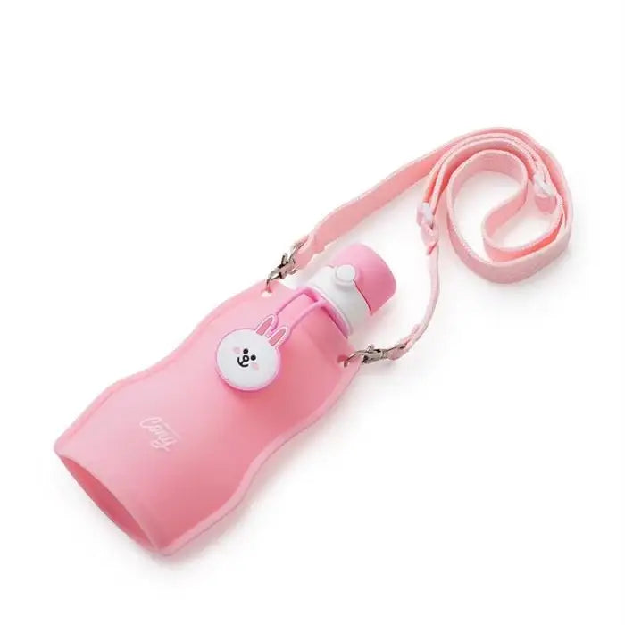 LINE FRIENDS - Official Merch - 280ml Silicone Water Pouch - LINE FRIENDS - Accessories - Harumio
