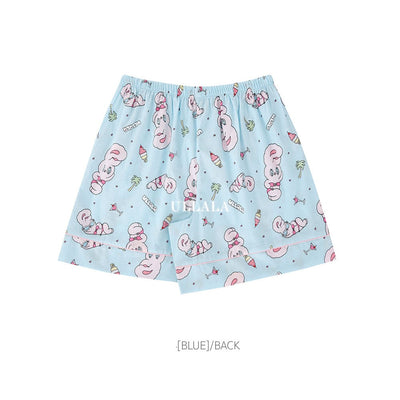 Esther Bunny x Ullala - Vacation Bunny Pajama Shorts