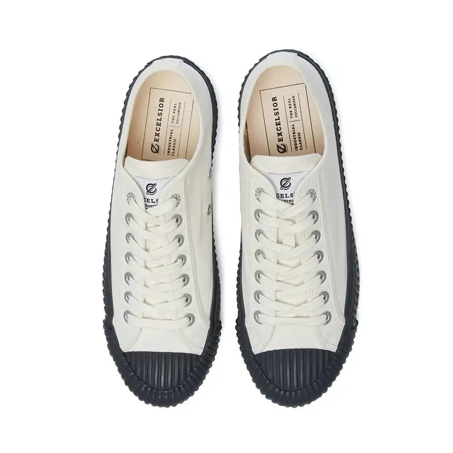 EXCELSIOR - 19FW Bolt Low Seasonal Color - Steam White Navy Gumsole - EXCELSIOR - Footwear - Harumio