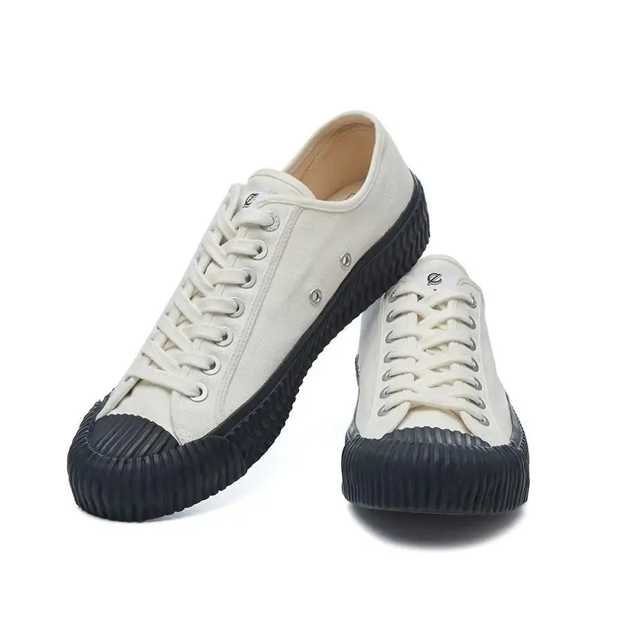 EXCELSIOR - 19FW Bolt Low Seasonal Color - Steam White Navy Gumsole - EXCELSIOR - Footwear - Harumio
