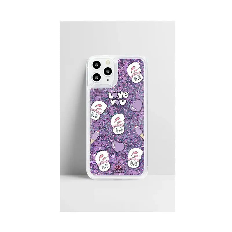 Esther Bunny - Glitter Phone Case - Esther Bunny - Accessories - Harumio