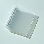 Yudaeng - Wide A7 - Translucent PP Square Cover Binder - Yudaengdotcom - File Storage - Harumio