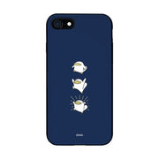 OGU - Cartoon Slim Card Phone Case - Win Navy - OGU - Accessories - Harumio