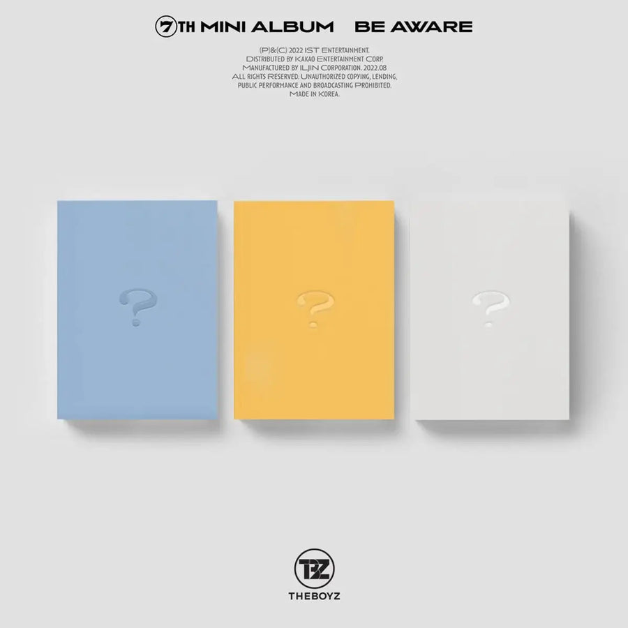 THE BOYZ - Be Aware : 7th Mini Album - THE BOYZ - Album - Harumio