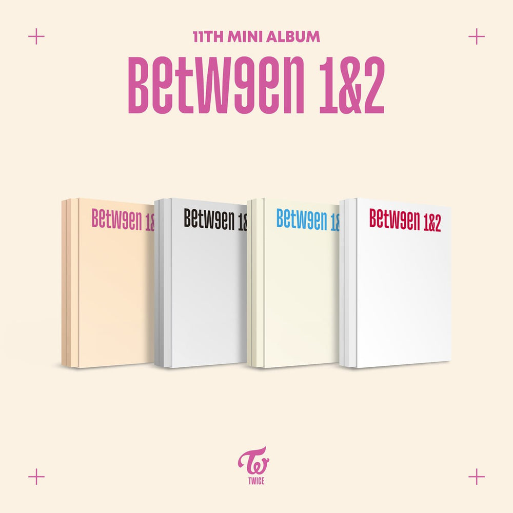 TWICE - BETWEEN 1&2 : 11th Mini Album (Random)