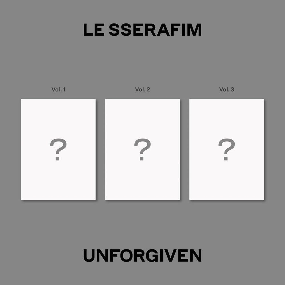LE SSERAFIM - UNFORGIVEN : 1st Studio Album (Set)