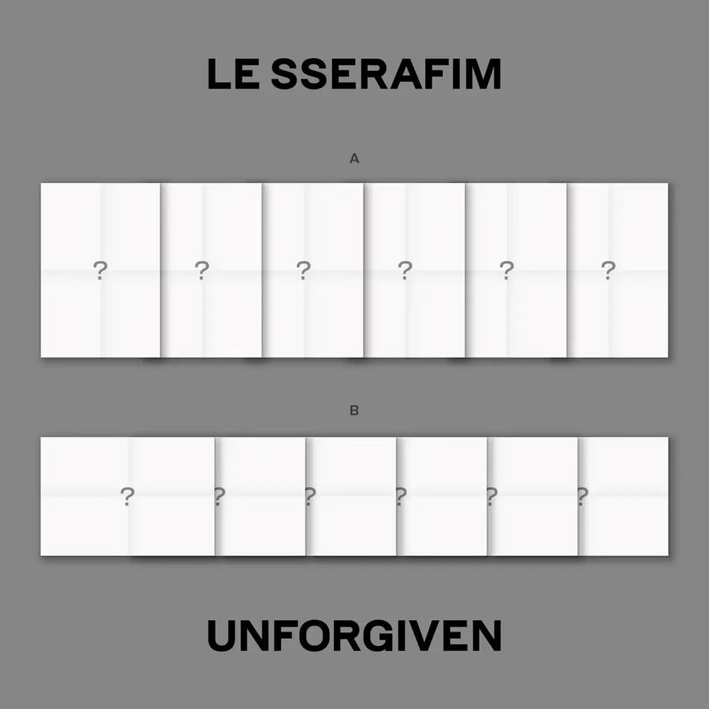 LE SSERAFIM - UNFORGIVEN : 1st Studio Album (Weverse Album) - LE SSERAFIM - Album - Harumio
