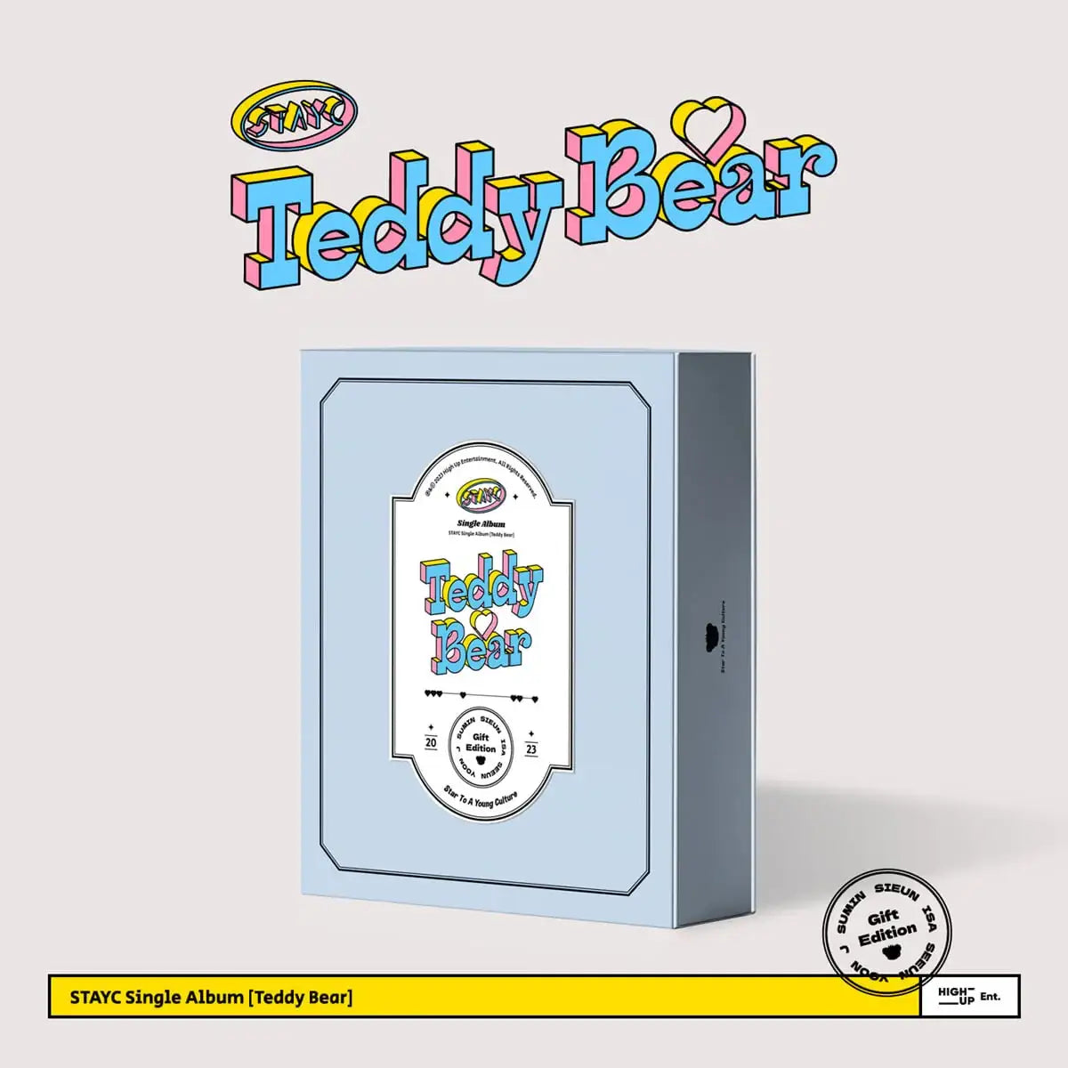 STAYC - Teddy Bear : 4th Single Album (Gift Edition Version) - STAYC - Album - Harumio