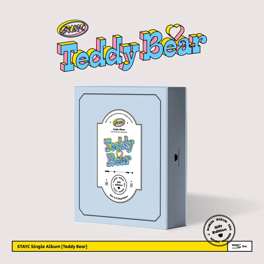 STAYC - Teddy Bear : 4th Single Album (Gift Edition Version) - STAYC - Album - Harumio