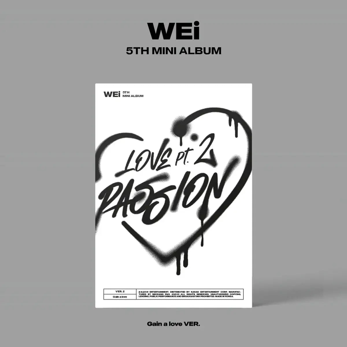 WEi - Love Pt. 2 Passion : 5th Mini Album - WEi - Album - Harumio
