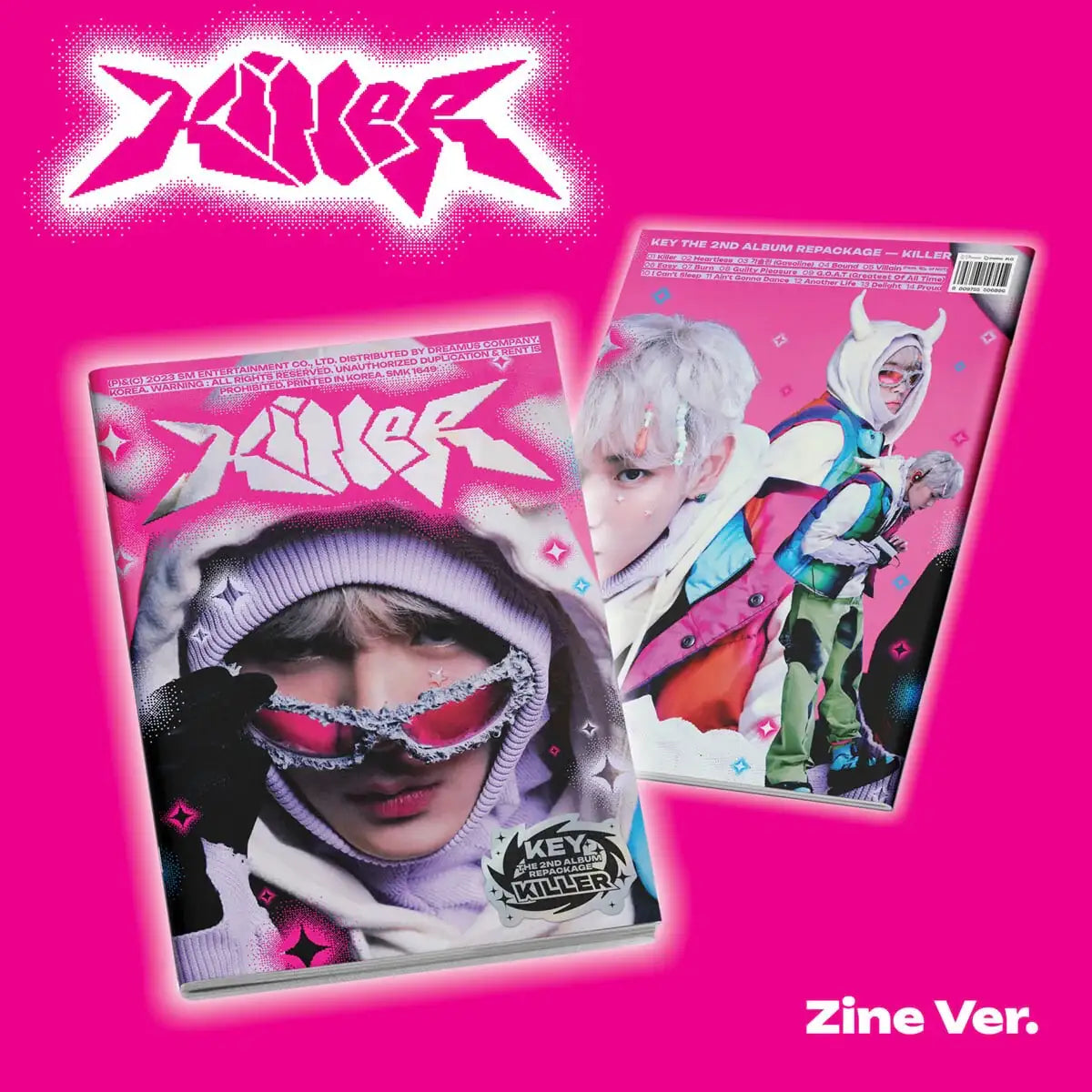 Key (SHINee) - Killer : 2nd Album Repackage (Zine Version) - Key (Shinee) - Album - Harumio