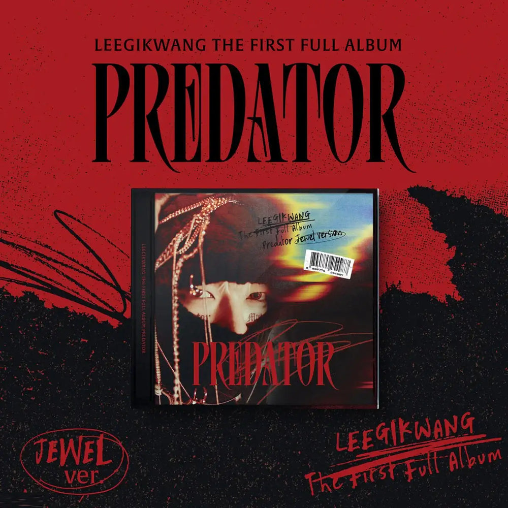 Lee Gikwang - Predator : Album Vol. 1 (Jewel Version) - WOODZ - Album - Harumio