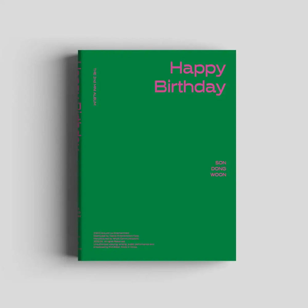 Son Dong-woon - HAPPY BIRTHDAY : 2nd Mini Album - Son Dong-woon - Album - Harumio