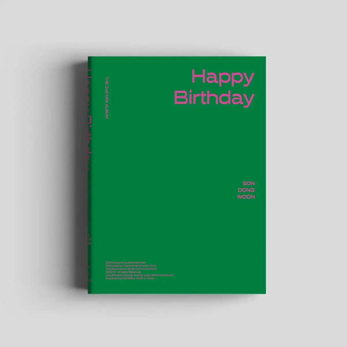 Son Dong-woon - HAPPY BIRTHDAY : 2nd Mini Album - Son Dong-woon - Album - Harumio