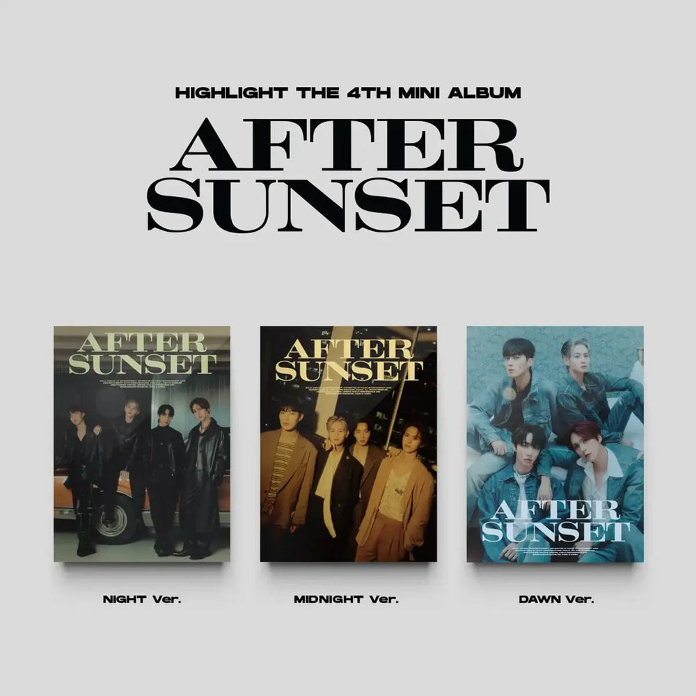 Highlight - After Sunset : 4th Mini Album - Highlight - Album - Harumio