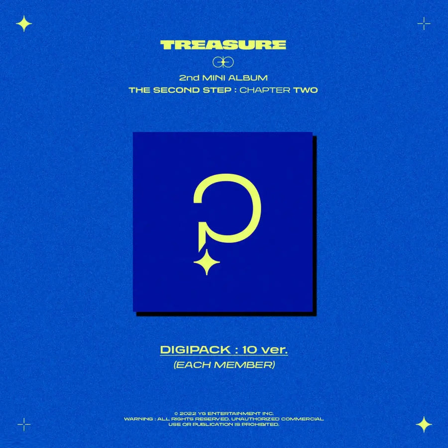 TREASURE - The Second Step : Chapter Two : 2nd Mini Album (Digipack Version) - TREASURE - Album - Harumio